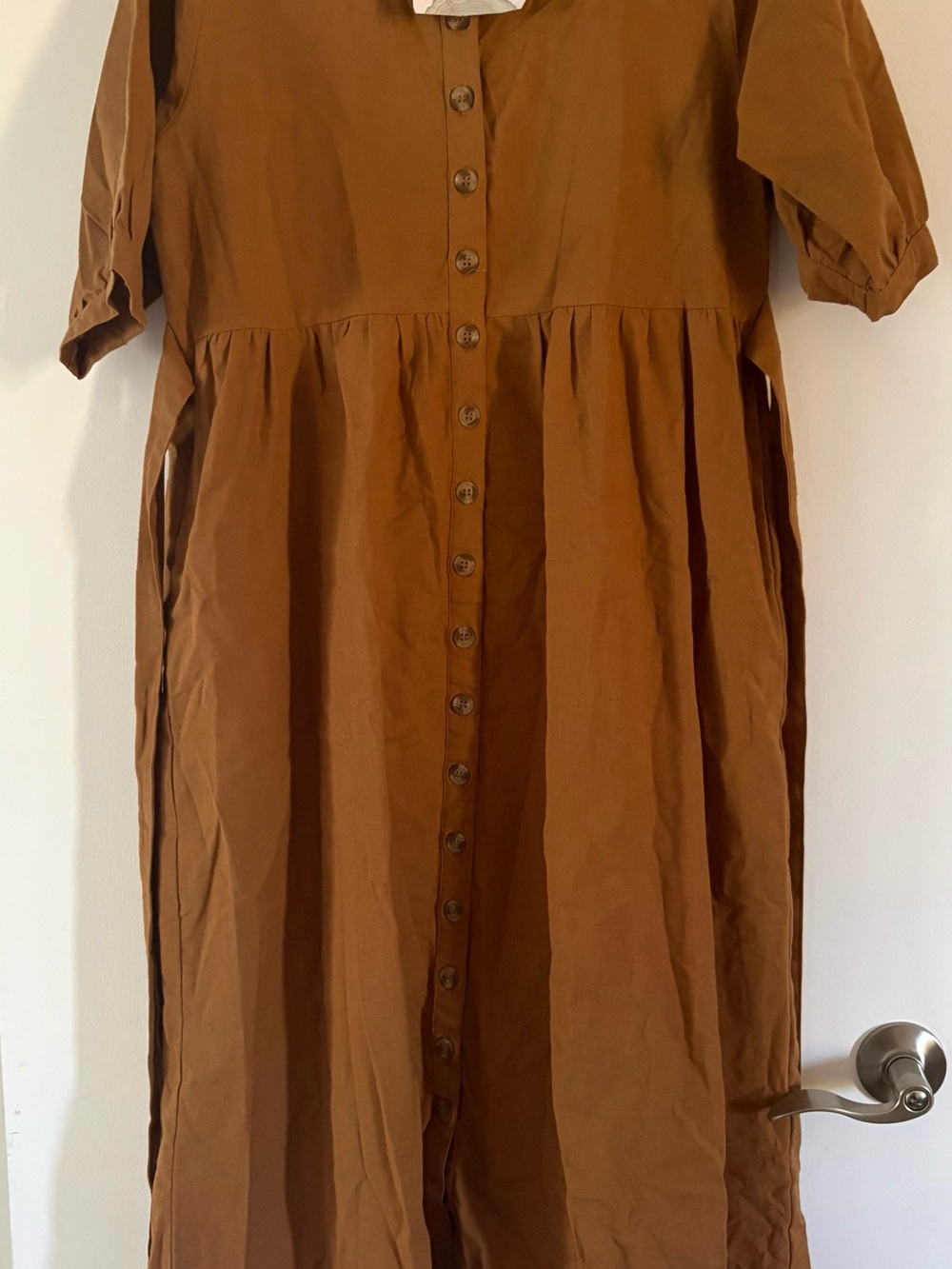 Little cottonwood honey trail NEW with tags small linen cotton dress